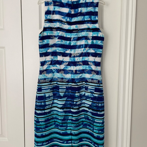 Ivanka Trump - printed sleeveless dress size 4 - Picture 2 of 3